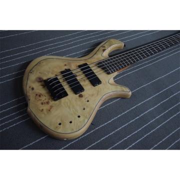 Custom Mayones Built 5 String Birds Eye Bass