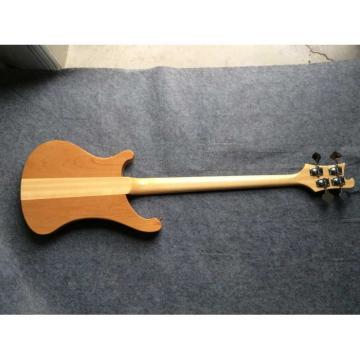 Custom Made Mahogany Wood Body Natural 4003 Bass