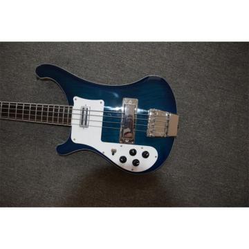 Custom Made Left Handed Midnight Blue 4003 Bass Alder Body No Inlay