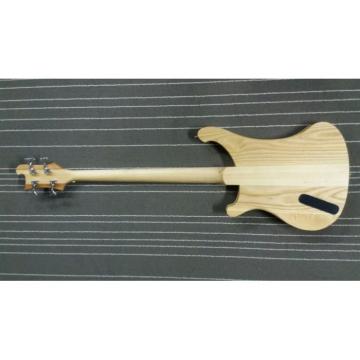 Custom Lemmy Kilmister  Rickenbacker 4003 Natural Finish Special Carvings Bass
