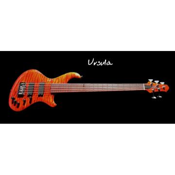 Custom Built Urs Flame Maple Top Bass