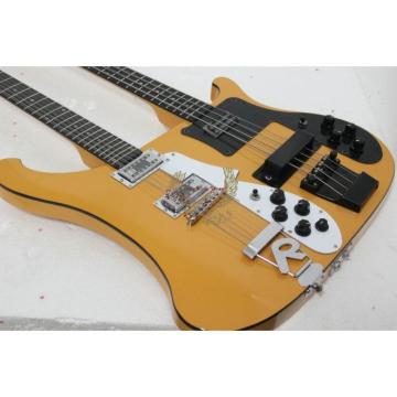 Custom 4003 Double Neck Rickenbacker Natural Bass