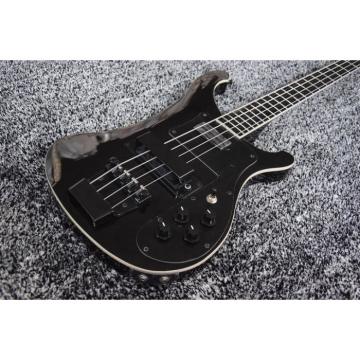 Custom 4003 Black Body and Fretboard Rickenbacker Electric Bass