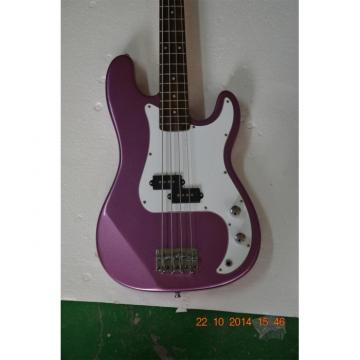 Custom Shop Sparkle Purple Jazz Silver Dust Metallic P Bass Guitar
