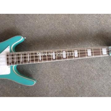 Custom Shop Musicvox Teal 8 String Bass