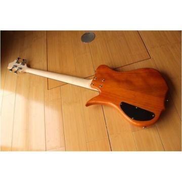 Custom Shop Languedoc 4 String Bass Orange Flame Maple Top