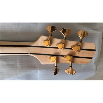 Custom Shop Butterfly Fodera 5 Strings Electric Bass