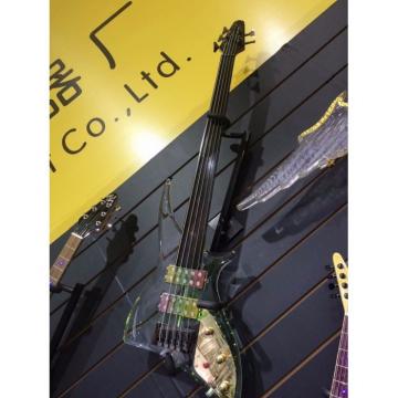 Custom Shop 5 String Acrylic LED Bass Fretless