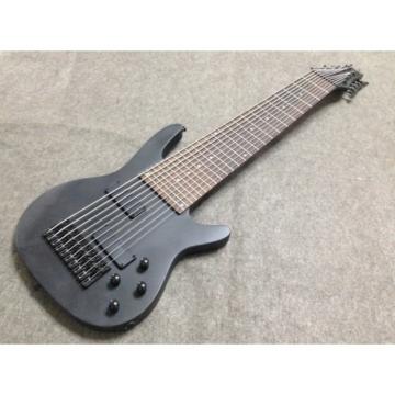 Custom Shop 10 String Electric Bass Black Color