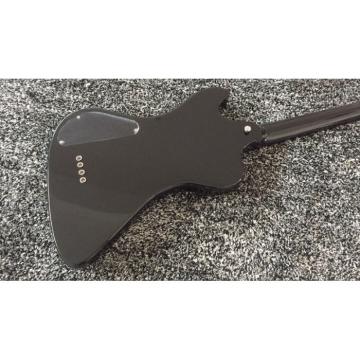 Custom Build Thunderbird Krist Novoselic Black 4 String Bass Ebony Fretboard