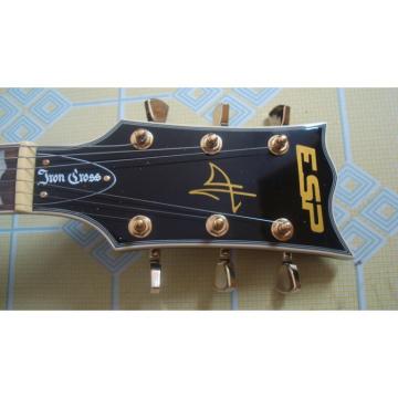 Custom Black ESP Black Beauty Electric Guitar
