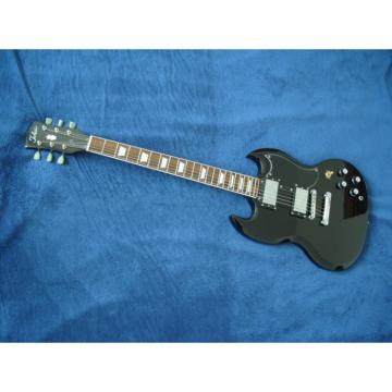 Custom Tokai Jet Black Electric Guitar