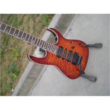 Custom Sunburst Tiger Maple Top Electric Ibanez Guitar