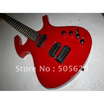 Custom Shop Unique Red Fly Mojo Electric Guitar