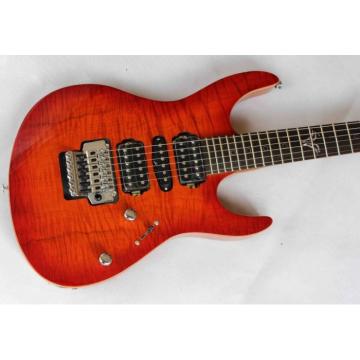 Custom Shop Suhr Flame Maple Top Red Electric Guitar