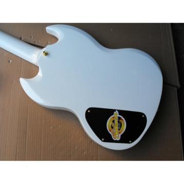 Custom Shop SG White Electric Guitar