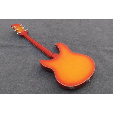 Custom Shop Rickenbacker Sunburst Cherry 380 Electric Guitar