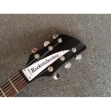 Custom Shop Rickenbacker 350 Jetglo Black Electric Guitar