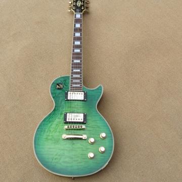 Custom Shop Quilted Maple Top Green Electric Guitar