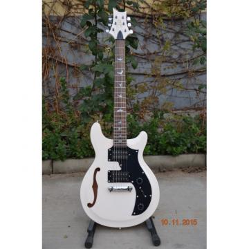 Custom Shop PRS S2 Mira Arctic White Semi Hollow Fhole Electric Guitar