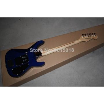 Custom Shop Left Hand Jackson SL2H Soloist Blue Ripples Electric Guitar