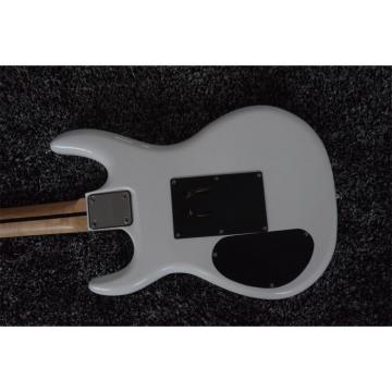 Custom Shop JS2400 Joe Satriani White Double Roll Electric Guitar