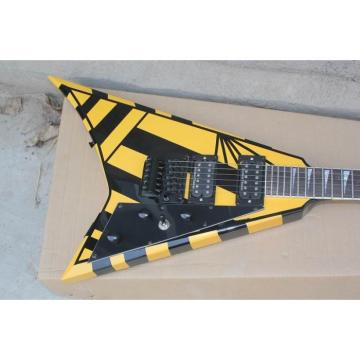 Custom Shop Jackson Randy Rhoads Yellow Stripe Electric Guitar