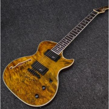Custom Shop Grote 6 String Golden Electric Guitar