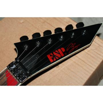 Custom Shop ESP Red Black Electric Guitar