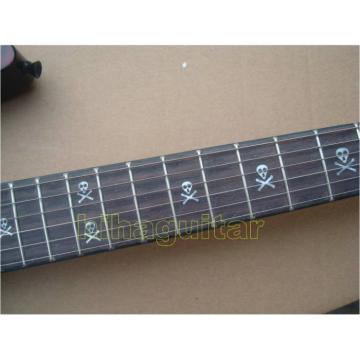 Custom Shop ESP Karloff Mummy Black Electric Guitar