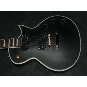 Custom Shop ESP Matt Black Electric Guitar