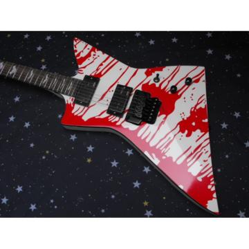Custom Shop Dan Jacobs LTD Blood Spatter Electric Guitar