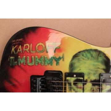Custom Movie ESP Karloff Mummy Electric Guitar