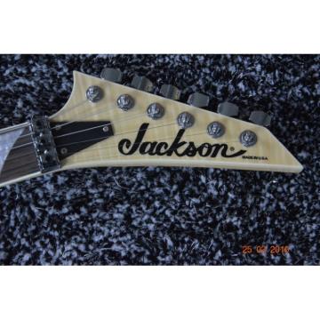 Custom Jackson Soloist Cream Natural Electric Guitar