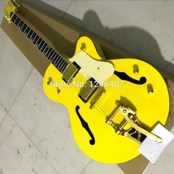 Custom G6120 Gretsch Yellow Monaco Electric Guitar