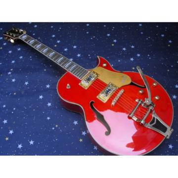 Custom G6120 Gretsch Brick Red Electric Guitar