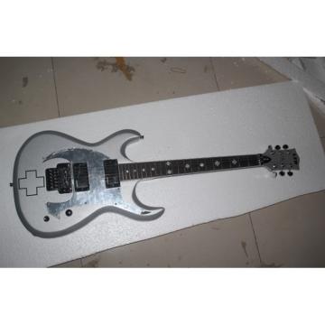 Custom ESP RZK 600 Model Electric Guitar Silver Color