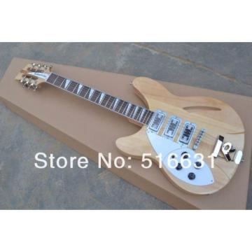 Custom 12 Strings Natural Rickenbacker 330 Left Handed Electric Guitar