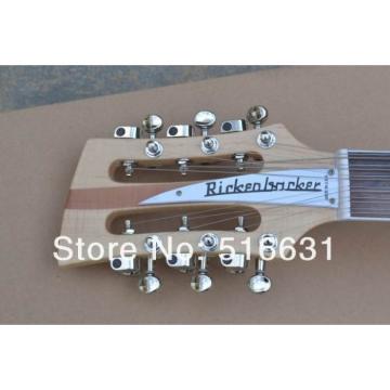 Custom 12 Strings Natural Rickenbacker 330 Left Handed Electric Guitar