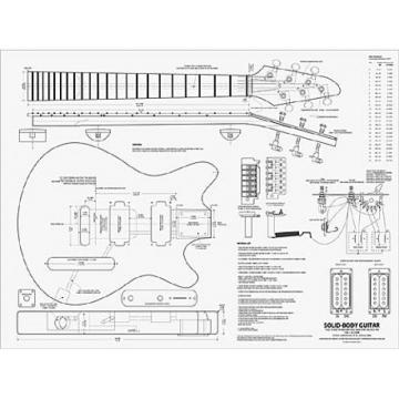 Building Electric Guitars Book and Plan