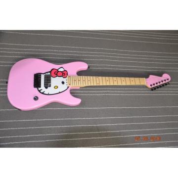 Custom Shop Stratocaster Shell Pink Hello Kitty Electric Guitar