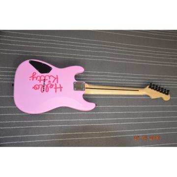 Custom Shop Stratocaster Shell Pink Hello Kitty Electric Guitar