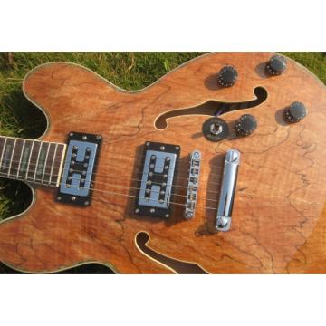 Custom 6 String Languedoc Dead Wood Grain Top Electric Guitar