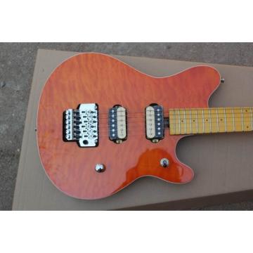 Custom Shop Music Man Ernie Ball Custom Orange 6 String Guitar Axis