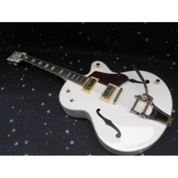 Custom Gretsch Falcon Nashville White Guitar