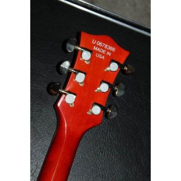 Custom G6120 Gretsch Falcon Setzer Brick Red Guitar