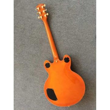 Custom Build Gretsch G6136TBK Orange Falcon Bigsby Guitar