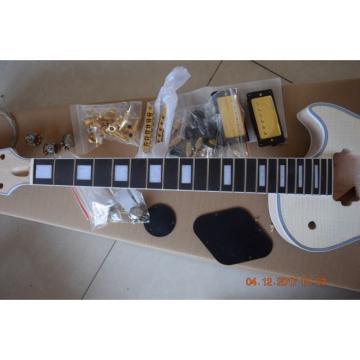 Custom Shop Flame Maple Top Unfinished guitarra Guitar Kit