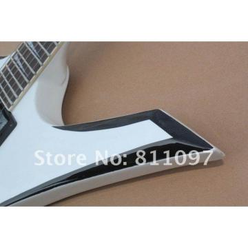 Custom Shop White Jackson Strange Electric Guitar