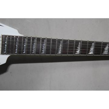 ESP Flying V White Black Electric Guitar